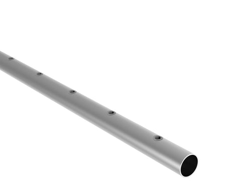 Rozsdam.szálcs.furatolt cső D33,7x2/15xd12,5/L1800