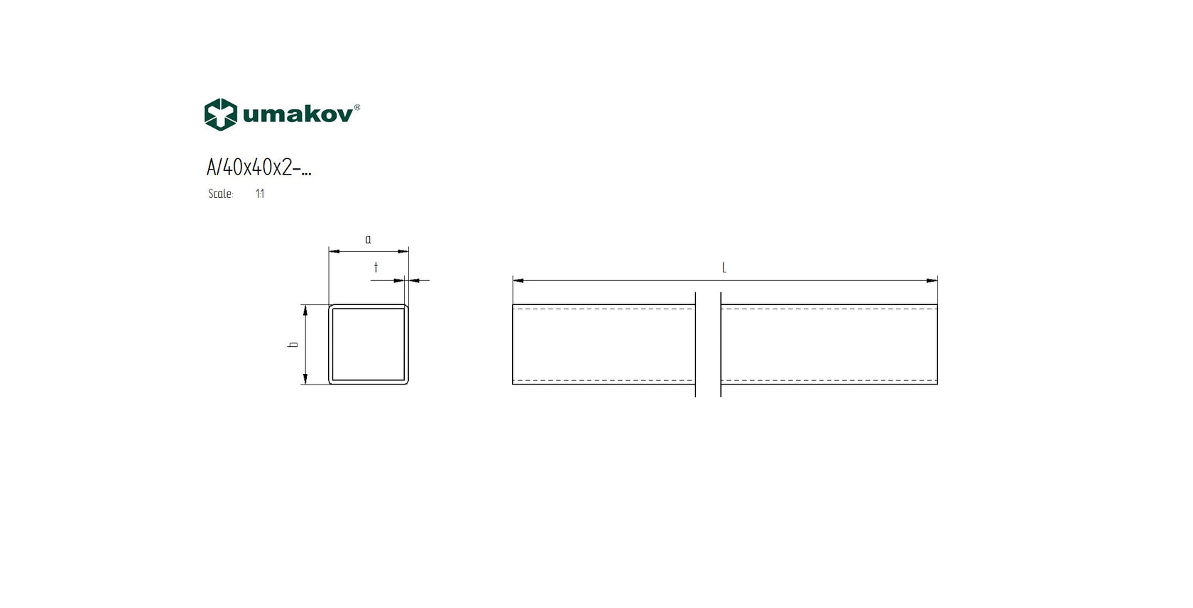 Rozsdamentes szálcsiszolt profil