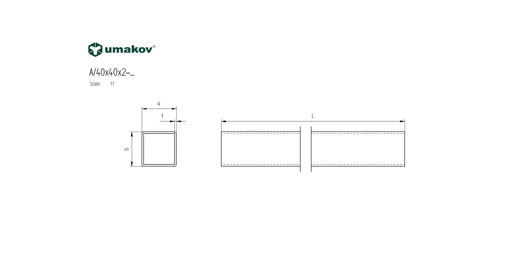Rozsdamentes szálcsiszolt profil