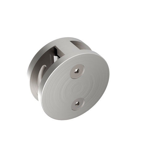 Rozsdamentes pontüvegfogó köroszlopra