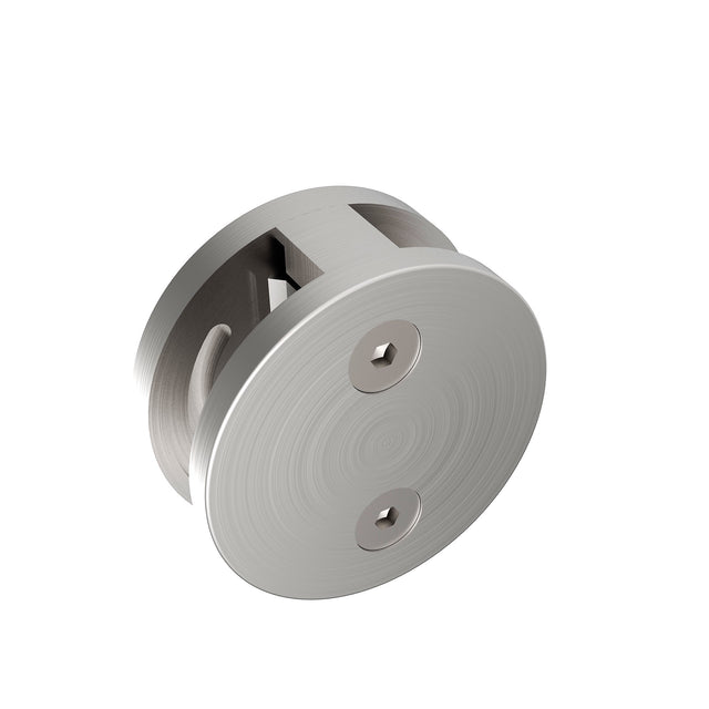 Rozsdamentes pontüvegfogó köroszlopra