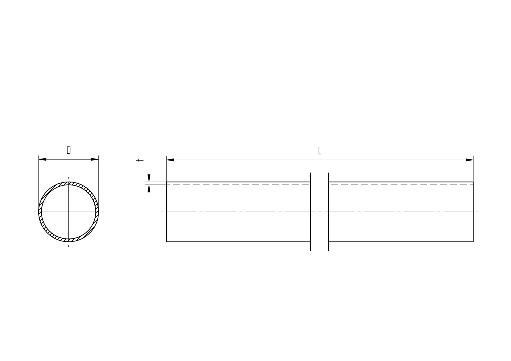 Rozsdamentes szálcsiszolt cső