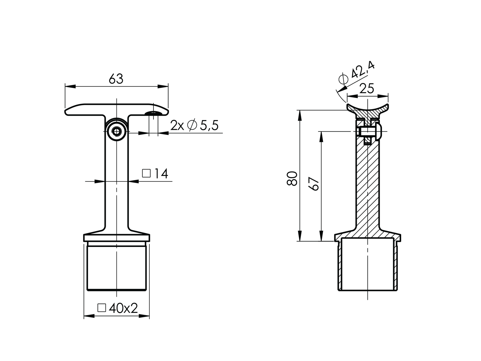 Állítható kapaszkodótartó
