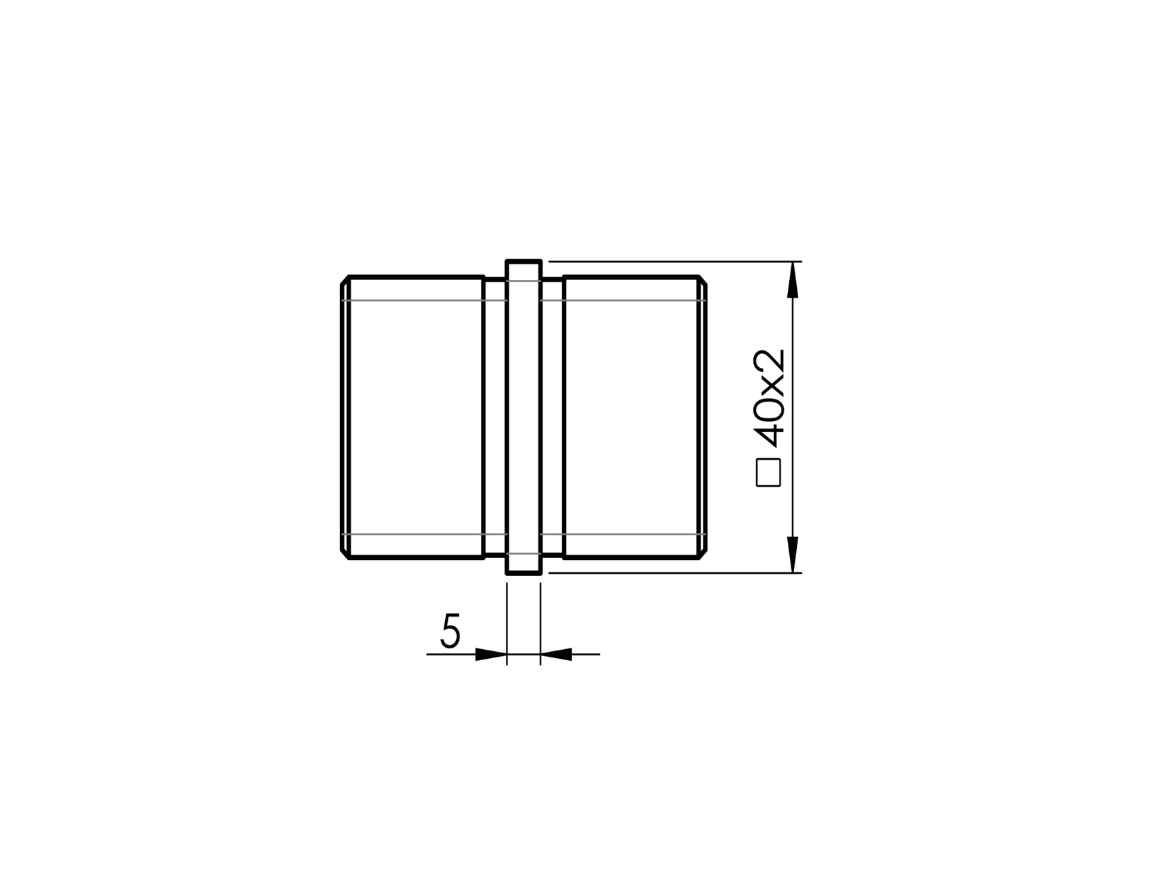 Kapaszkodó toldóelem- zártszelvénybe