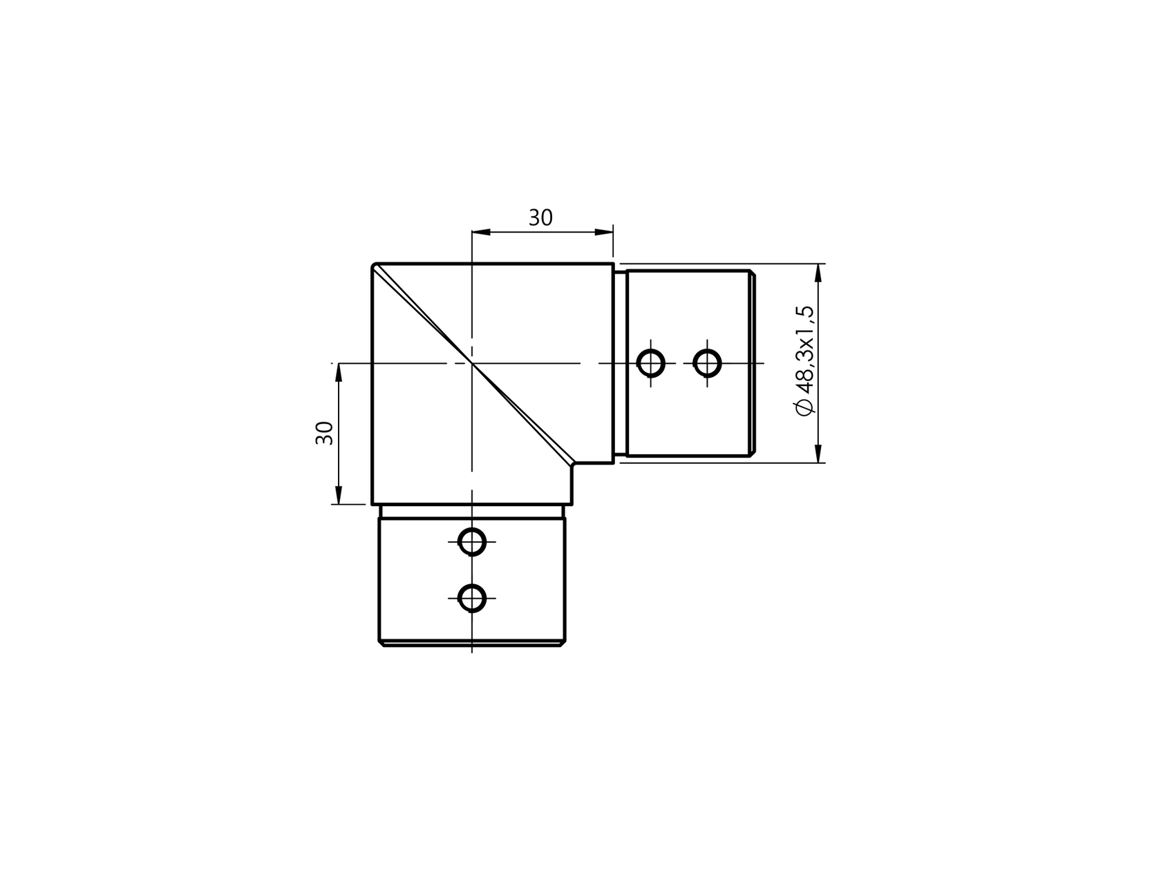 Sarokidom nútos körkapaszkodóhoz (D48,3)