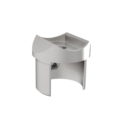 Rozsdam.nútos kapaszkodóhoz-csőtoldó elem 90°