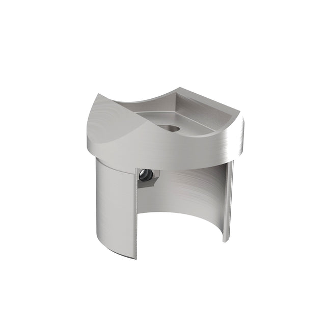 Rozsdam.nútos kapaszkodóhoz-csőtoldó elem 90°