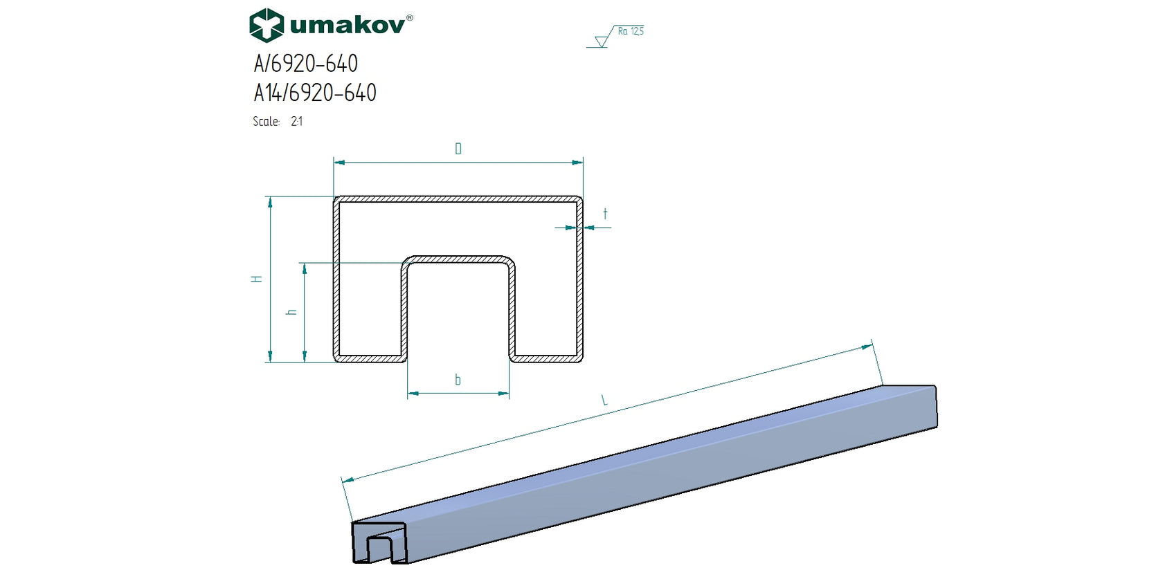 Rozsdamentes nútoskapaszkodó zártszelvény