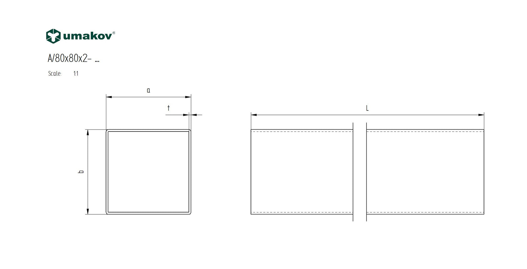 Rozsdamentes zártszelvény-szálcsiszolt