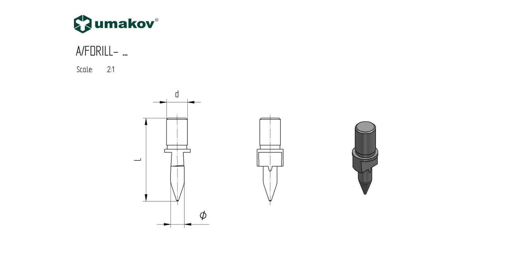 Folyatófúró vágóéles-hosszú