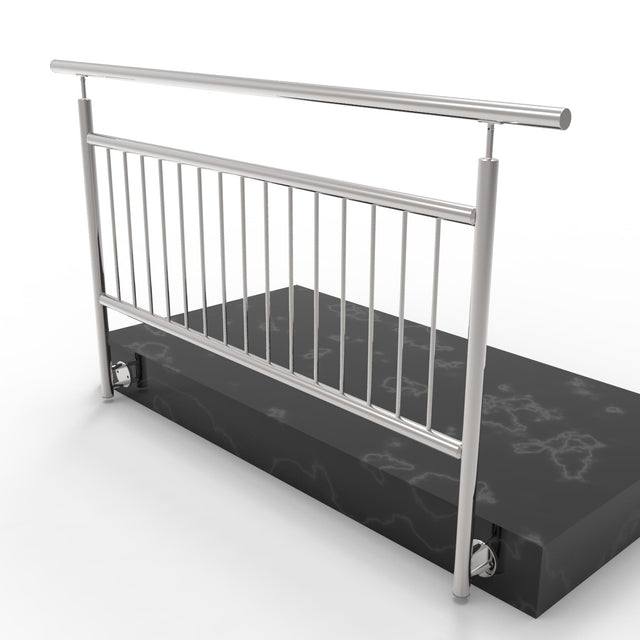 Vertikális pálcás korlát szett - 2000x1000 mm