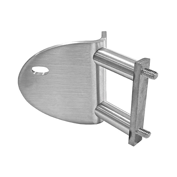 Korlátoszlop rögzítő falikonzoll-külsősarokra