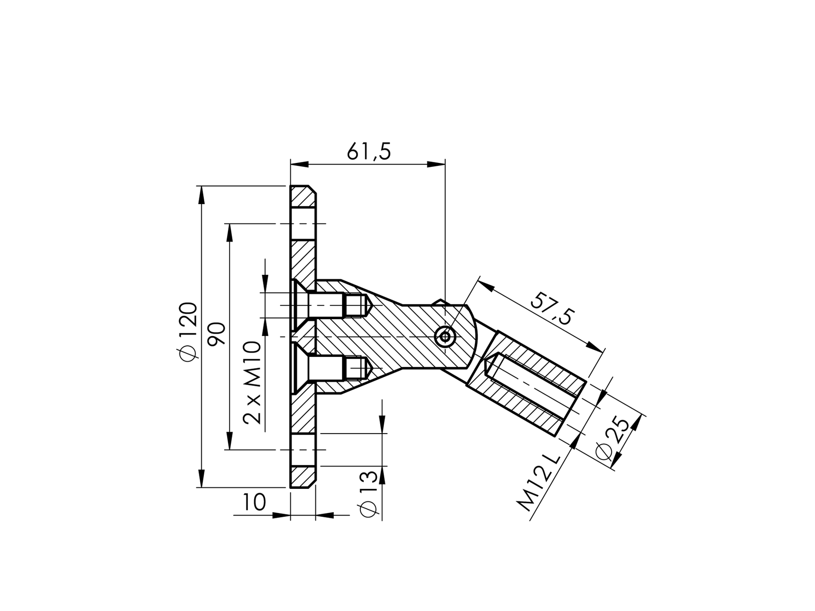Felső konzol üveg előtetőhöz