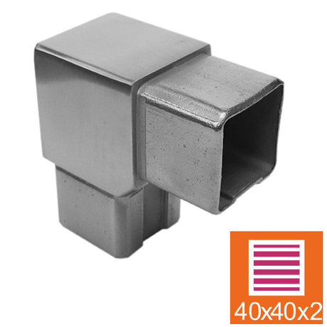 Sarokidom zártszelvény kapaszkodóhoz