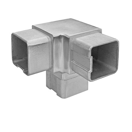 Háromágú sarokidom zártszelvény kapaszkodóhoz