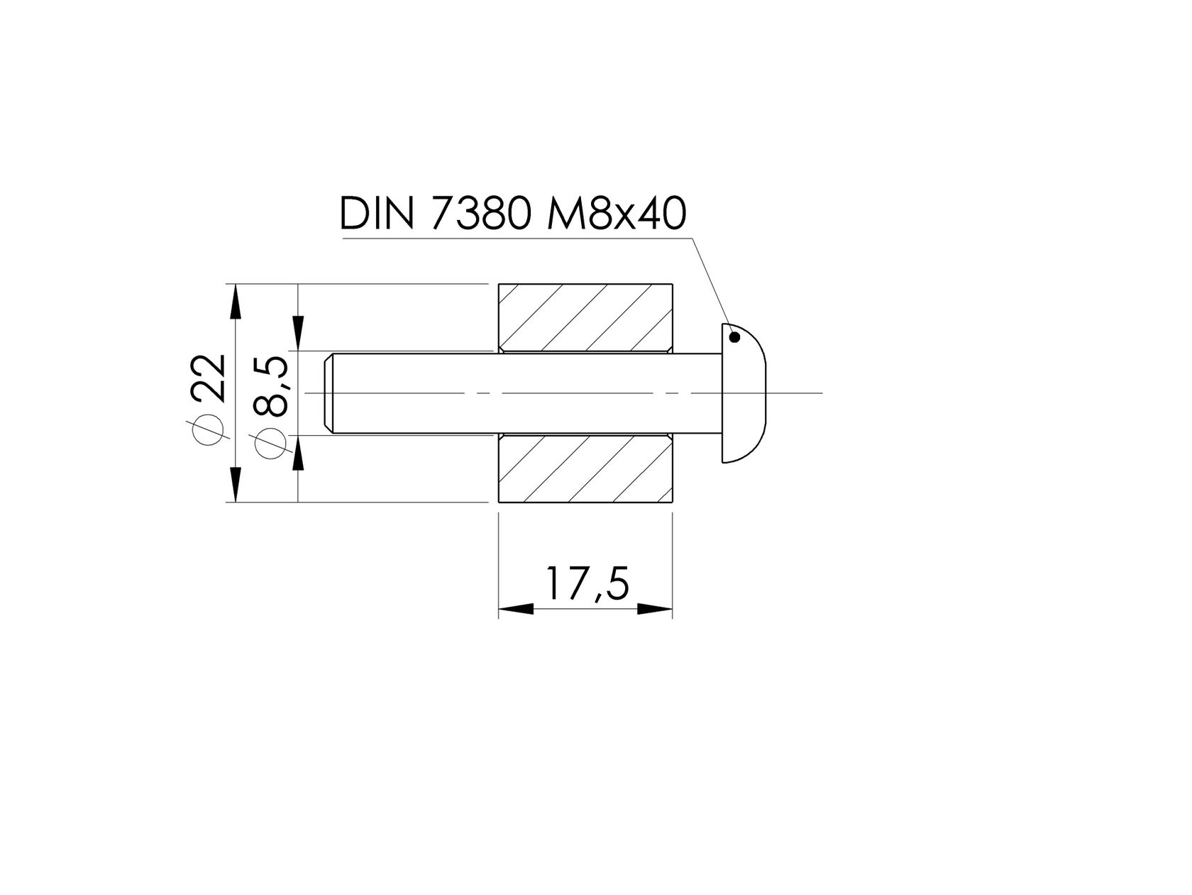 Sodronytartó -feszítésosztó elem