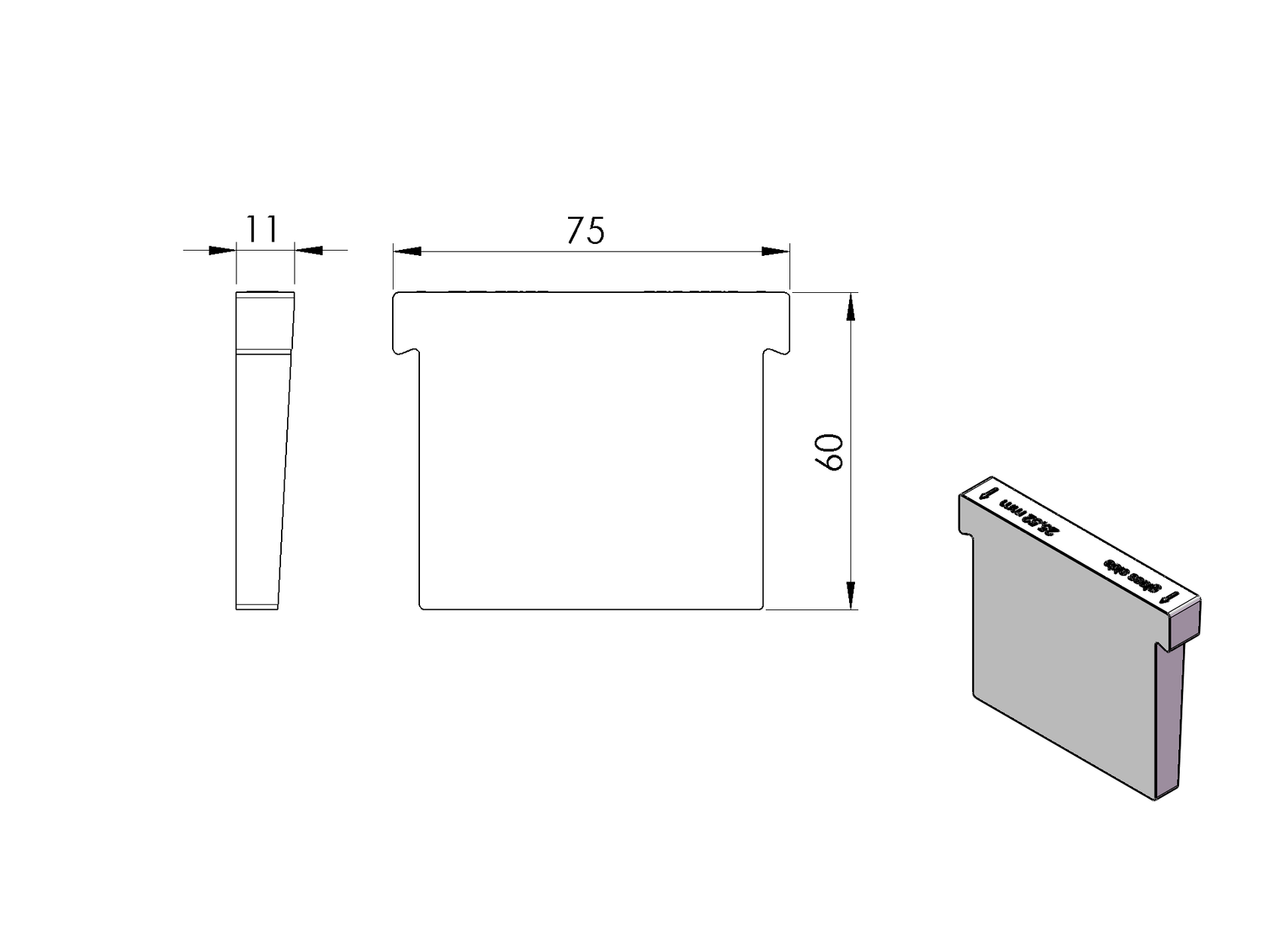 PVC ék síküveghez