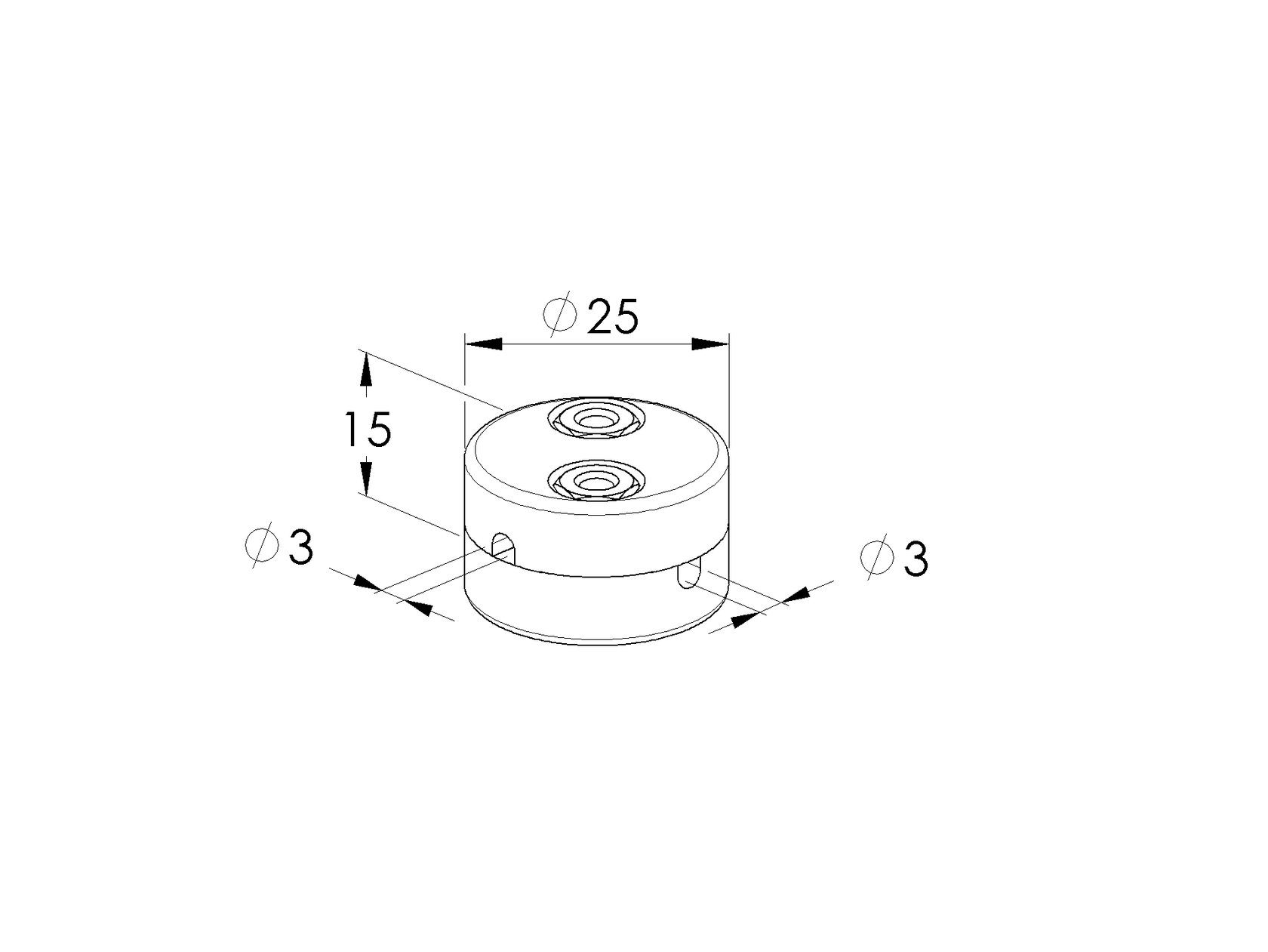 Összekötő keresztidom sodronyhoz