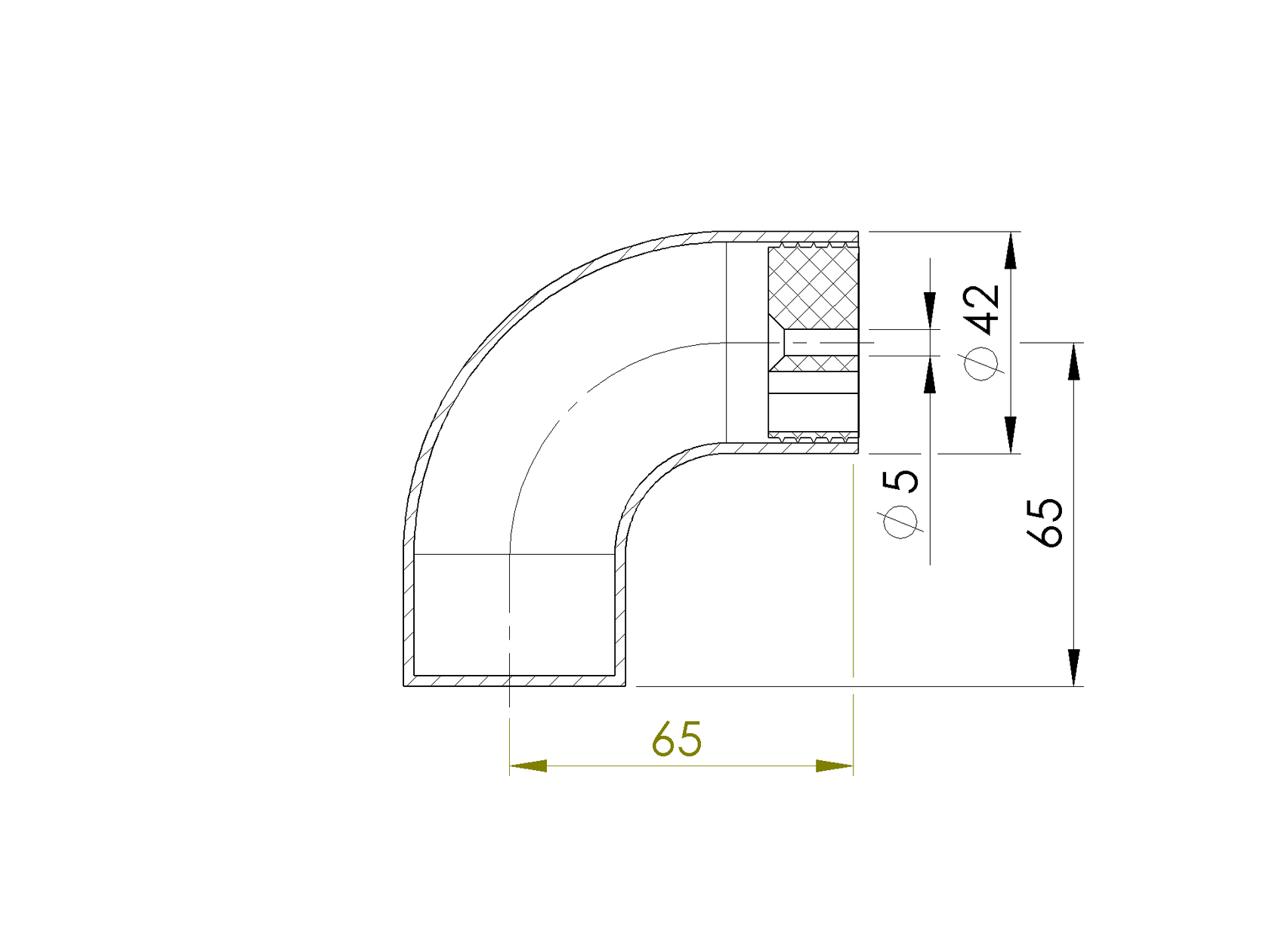 Véglezáró csőhöz