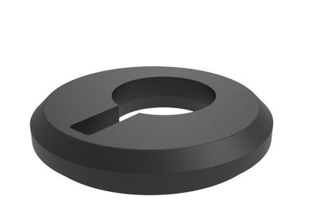 Műanyag gyűrű a takaró lemez rögzítéséhez