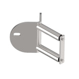 Korlátoszlop rögzítő falikonzoll-külsősarokra