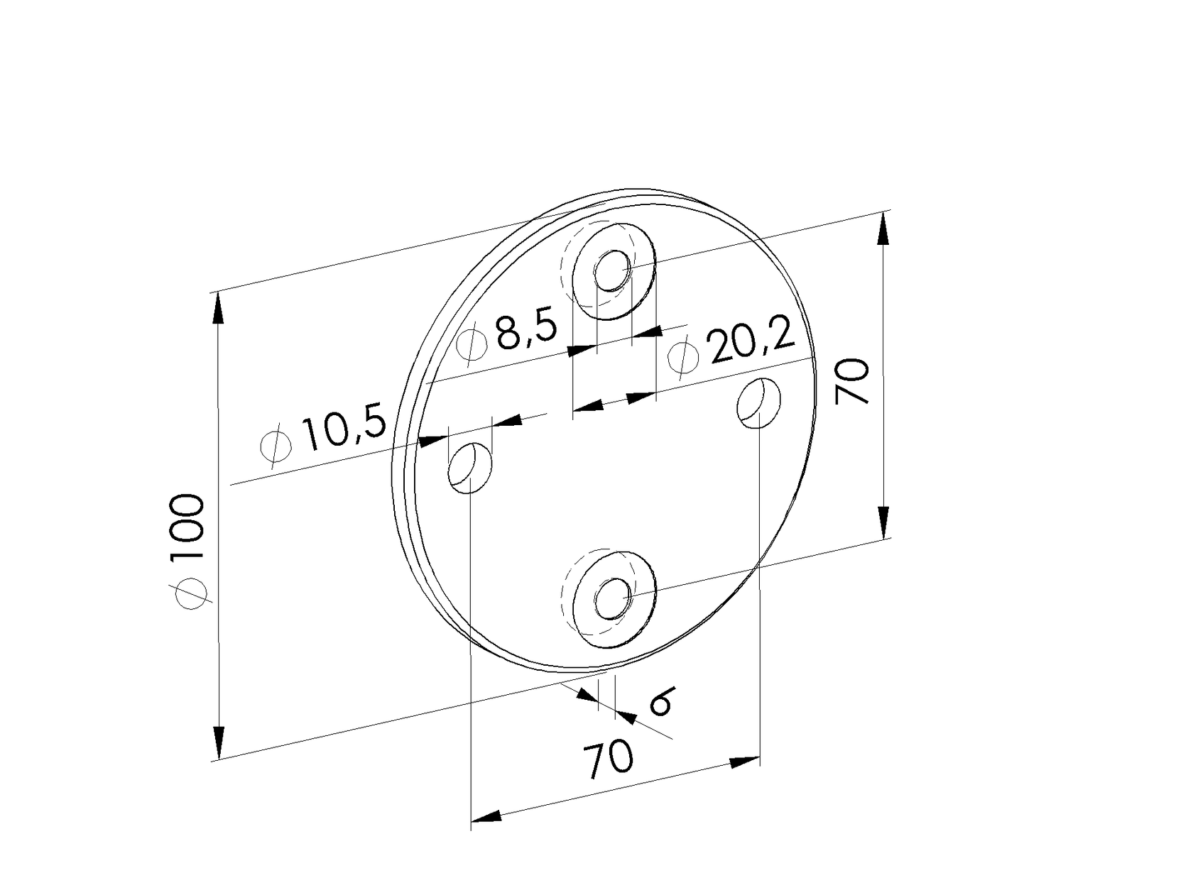 Karima oldalsó rögzítéshez