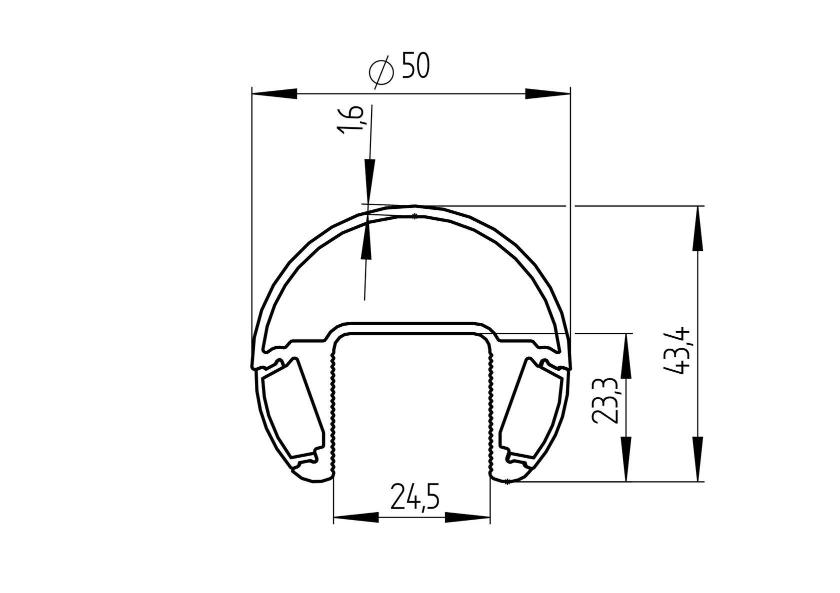 Nútos LED körkapaszkodó