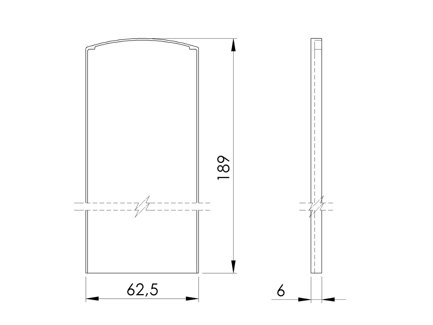 Végzáró alumínium profilhoz AL/0004-PRO-S-E
