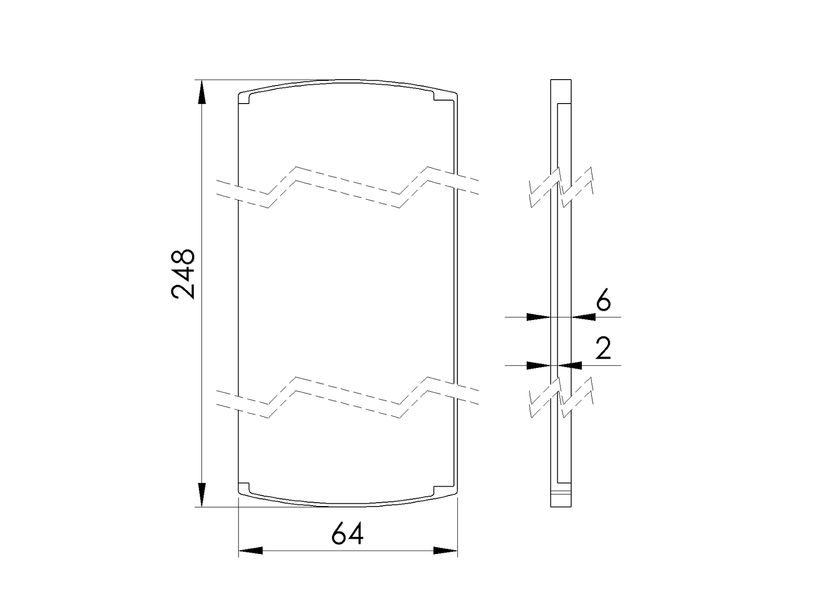 Végzáró alumínium profilhoz AL/0011-LIGHT-N-E