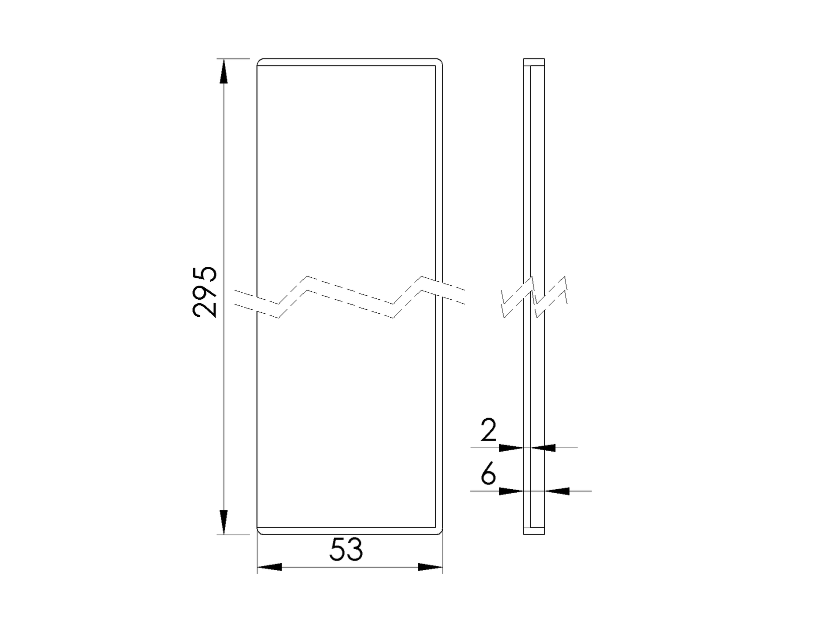Végzáró alumínium profilhoz AL/0011-N-E