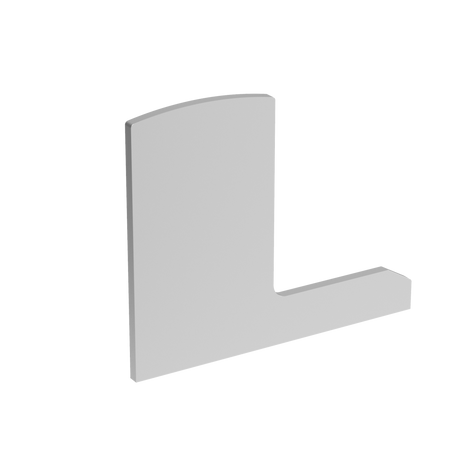 Végzáró alumínium profilhoz AL/0018-S-E