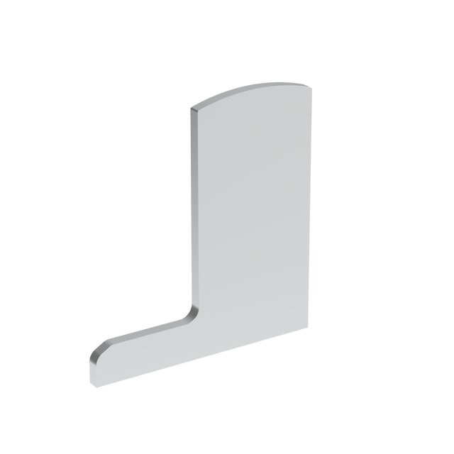 Végzáró alumínium profilhoz Al/0006-UNO-S-E