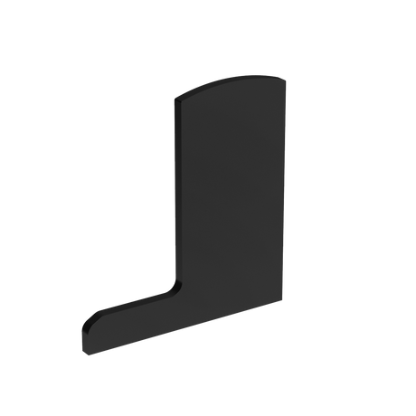 Végzáró alumínium profilhoz Al/0006-UNO-S-EB