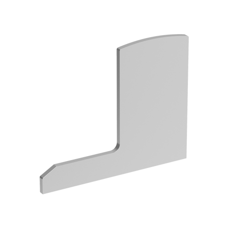 Végzáró alumínium profilhoz AL/0018-S-E