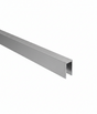 Zasklenie pevné - profil U 20x40x2mm t10-12mm INOX effect