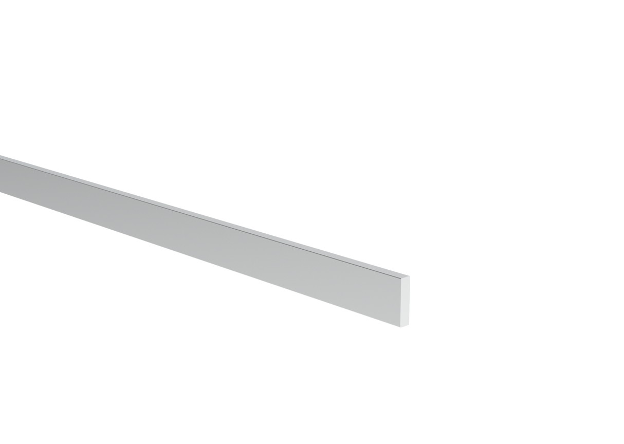 Lapos alumínium rúd