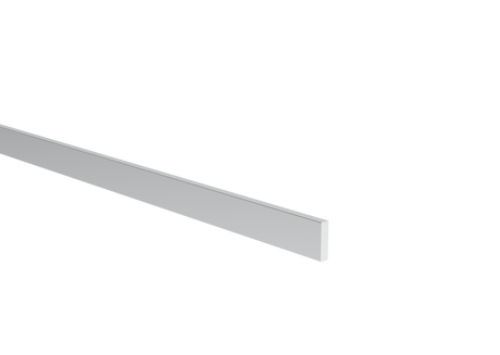 Lapos alumínium rúd