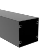 Hliníkový plotový stĺpik 100 × 100 mm – 2,5 m – Antracit RAL 7016