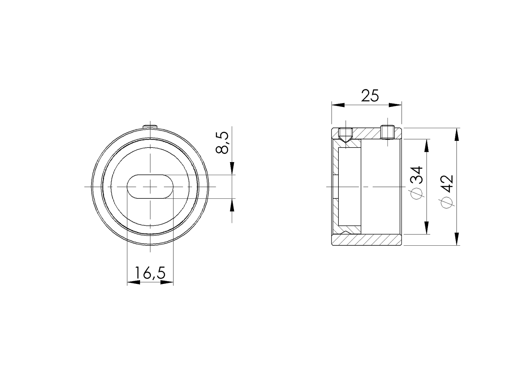 Rozsdamentes falibekötő kapaszkodóhoz