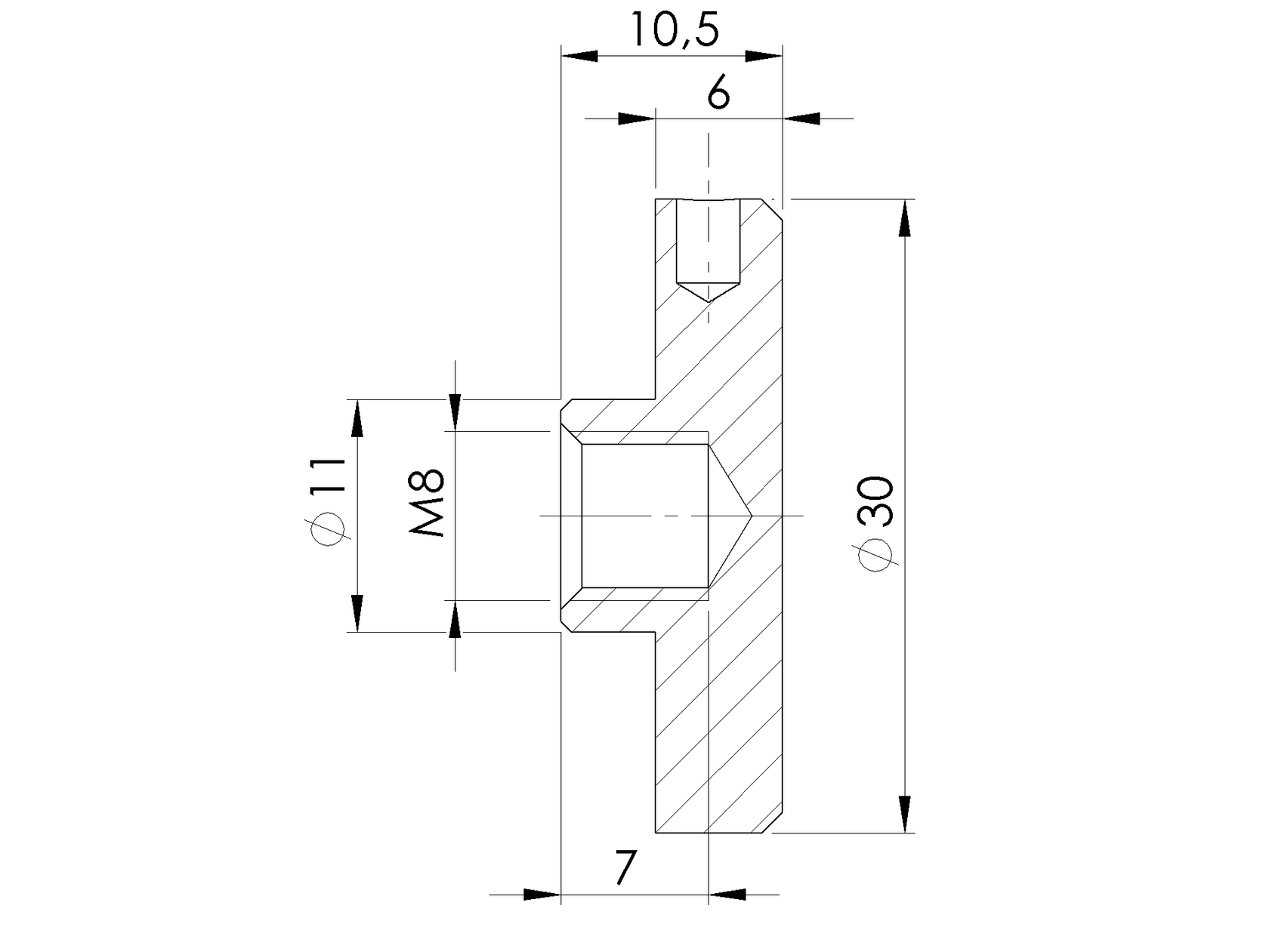 Rozsdam.beltéri pont üvegfogó-előlap