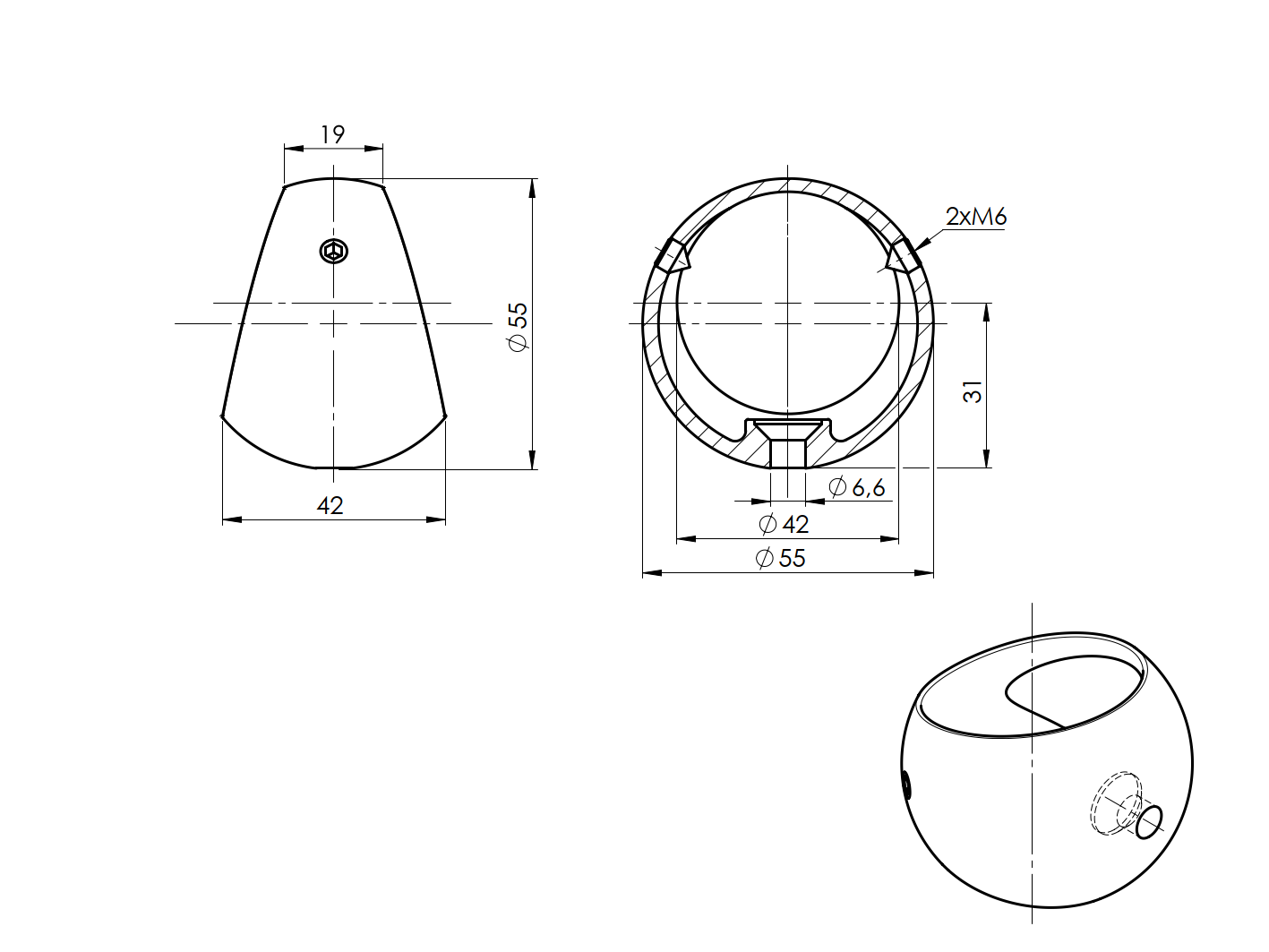 Csőtartó gyűrűidom