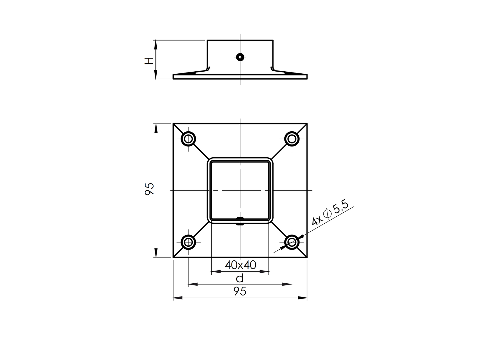Falibekötő zártszelvény kapaszkodóhoz