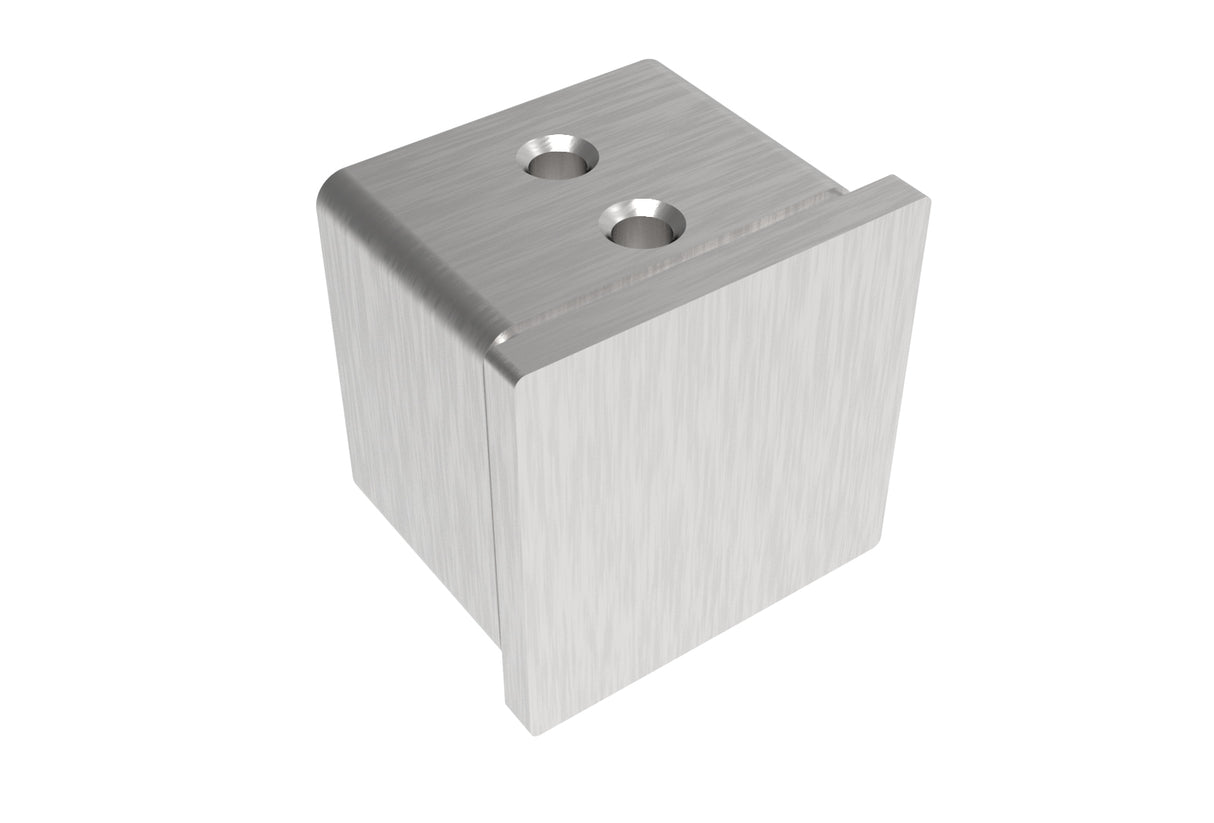 Kültéri nútos négyzetkapaszkodó véglezáró