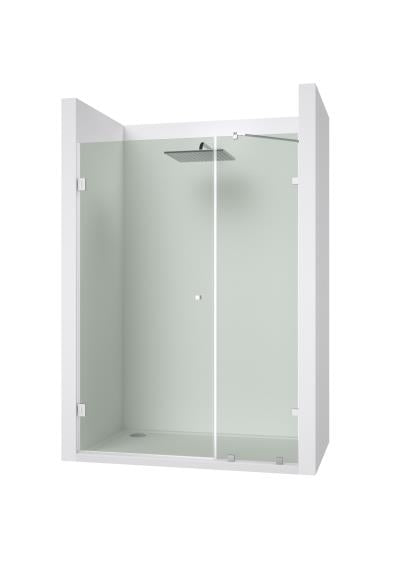 Toló üvegajtó vasalat - rozsdamentes lengőajtók