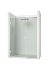 Toló üvegajtó vasalat - rozsdamentes lengőajtók