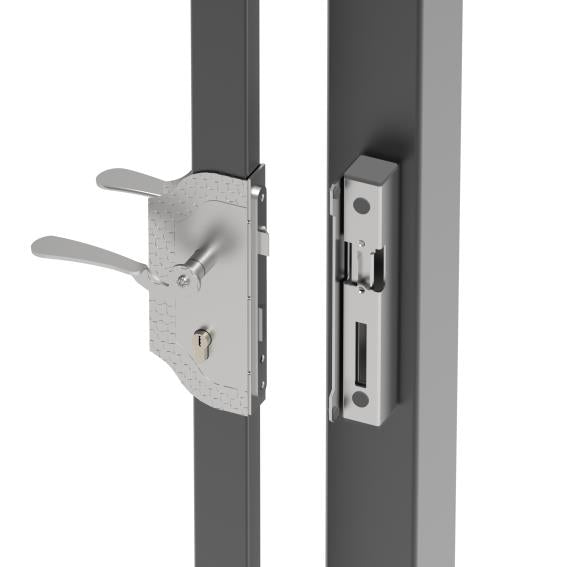 Zárkészlet 30x30+Elektromos zár,dekoratív címkével