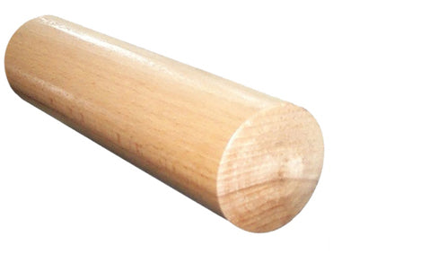 Korlát karfa- natúr bükk, D50/L3000mm