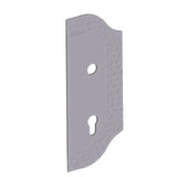 Kapu zárcímke -jobb 265x105, t3, a90, d19mm