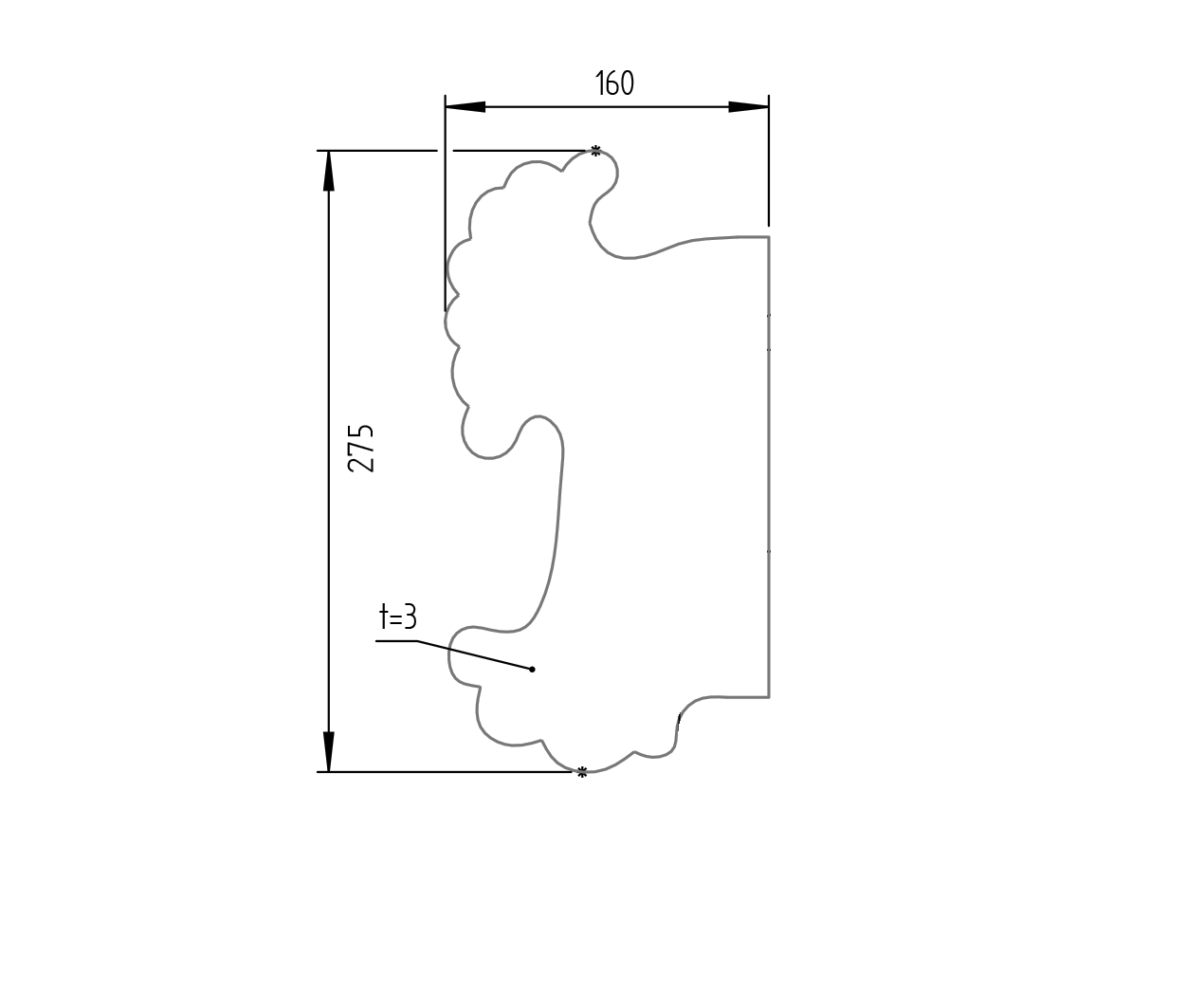 Zárcímke-balos 275x160, t3mm