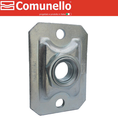 Csavarozható alaplap-forgóanyával ,COMUNELLO Zn, M